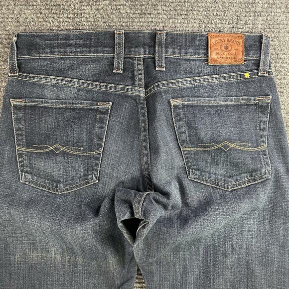 Womens Lucky Brand Straight Sienna Tomboy Dark Wash Denim Jeans W30xL32 - Picture 4 of 7
